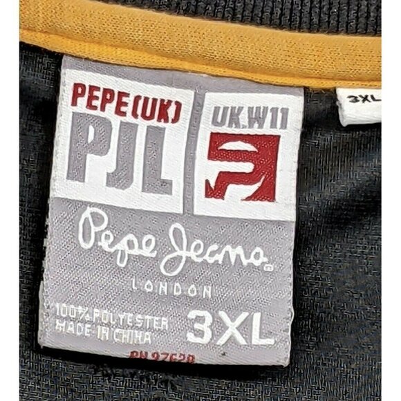 PJL Pepe Jeans UK Full Zip Track Jacket Convertible Sleeves Street Wear 3XL Mens - Picture 3 of 12